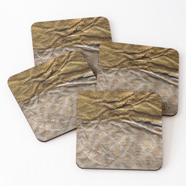Item preview, Wrinkled Gilded Damask designed and sold by Gymmer-Life.
