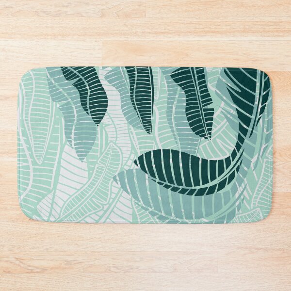 Item preview, Abstract Tropical Leaves Print 003 designed and sold by sunnthreads.
