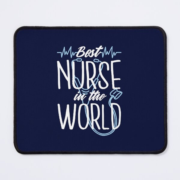 Item preview, Blue Best Nurse In The World designed and sold by TamGustam.