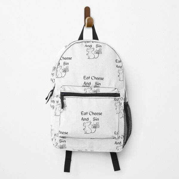 Item preview, Eat cheese and sin designed and sold by yeodesign ⭐⭐⭐⭐⭐.