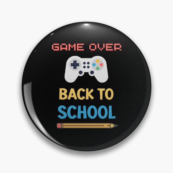 Artikelvorschau, Spiel vorbei, zurück zur Schule entworfen und verkauft von Comfy Creations.