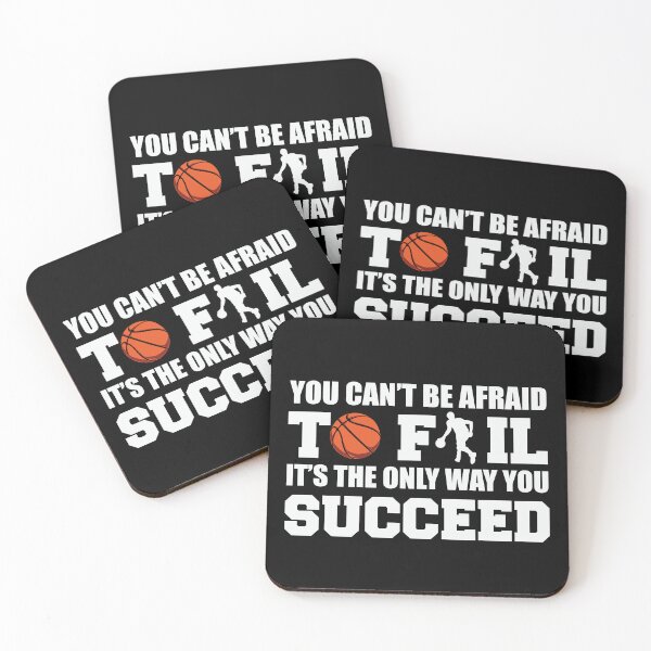 Item preview, You Cant Be Afraid To Fail Its The Only Way You Succeed Favorite Season Basket Ball Player Classic Gift Premium Apparel Funny Holiday Xmas designed and sold by DesignByHeartUK.