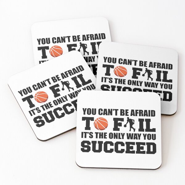 Item preview, You Cant Be Afraid To Fail Its The Only Way You Succeed Favorite Season Basket Ball Player Classic Gift Premium Apparel Funny Holiday Xmas designed and sold by DesignByHeartUK.