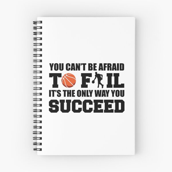 Item preview, You Cant Be Afraid To Fail Its The Only Way You Succeed Favorite Season Basket Ball Player Classic Gift Premium Apparel Funny Holiday Xmas designed and sold by DesignByHeartUK.