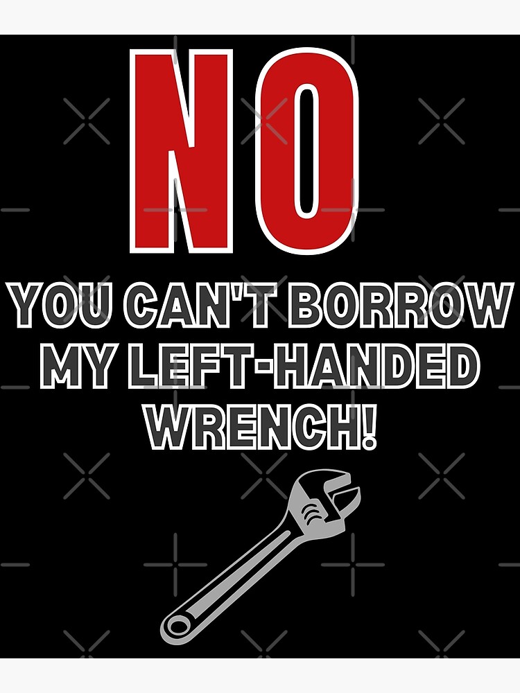 Left handed best sale wrench