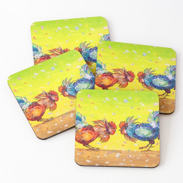Item preview, Roosters designed and sold by Natalia_Shchip.