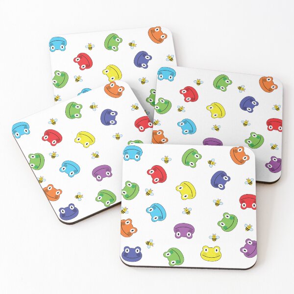 Item preview,  Spinning Bees and Rainbow Frogs designed and sold by DeliveryGeorge.