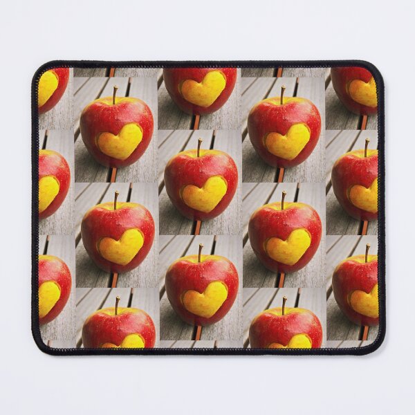 Item preview, Apple Love Fruit Photo designed and sold by Health And Fitness Posts e-Store.
