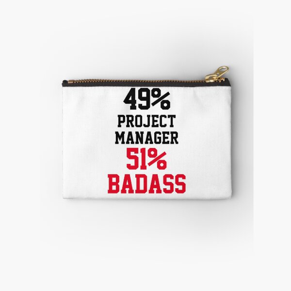 Item preview, Badass Project Manager designed and sold by Yay Design.