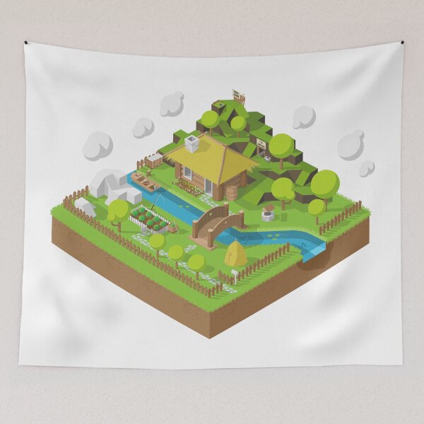 Item preview, Fantasy Country Cabin designed and sold by Teenker.
