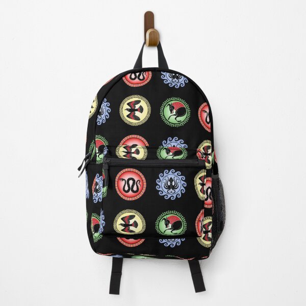 Item preview, Ancient Greek Shields Pack: Serpent, Bull, Hawk, Octopus designed and sold by Happy Puppy Print On Demand.