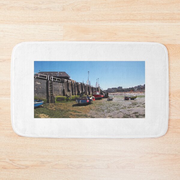 Item preview, Broadstairs harbour at low tide designed and sold by BumbleBearArtUK.
