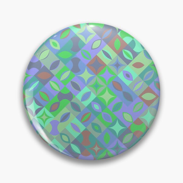 Item preview, Geometric pattern green shades,cute designed and sold by package11.