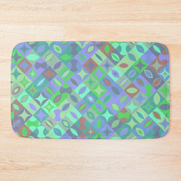 Item preview, Geometric pattern green shades,cute designed and sold by package11.