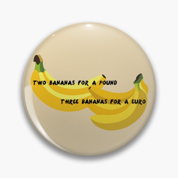 Item preview, Two Bananas For A Pound Three Bananas For A Euro ONE DIRECTION designed and sold by MadameHiro.