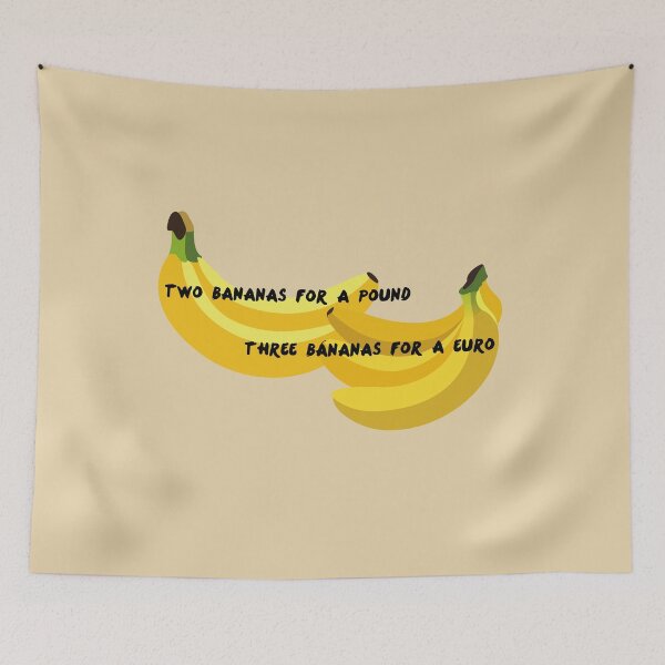 Item preview, Two Bananas For A Pound Three Bananas For A Euro ONE DIRECTION designed and sold by MadameHiro.
