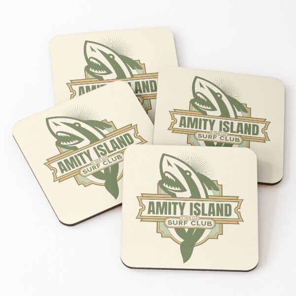 Item preview, Jaws Fan Art - Amity Island Surf Club designed and sold by Backpack-Hiker.
