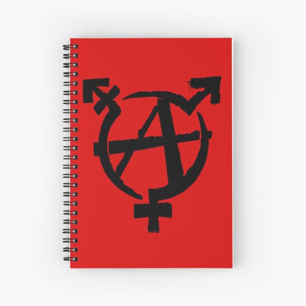 Gender Anarchy Spiral Notebook