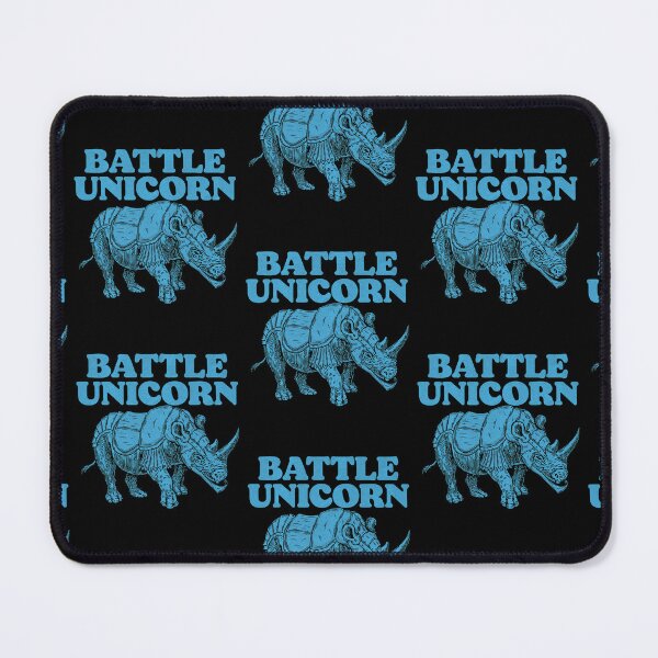 Item preview, Battle Unicorn Funny Vintage Armored Rhino designed and sold by aaronbolser.