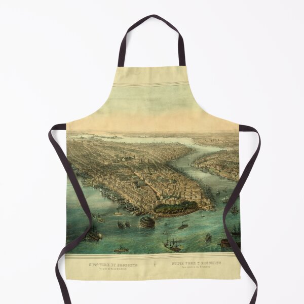 Item preview, New York and Brooklyn from the Battery (c1850) designed and sold by allhistory.