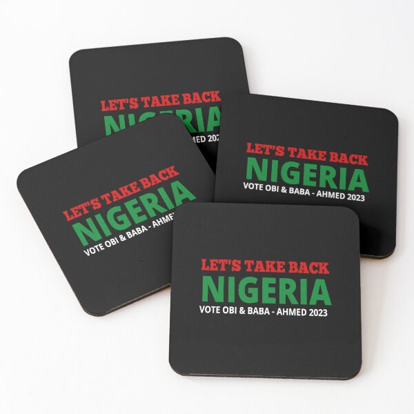 Item preview, Lets Take Nigeria Back - ObiDatti 2023 - Peter Obi for President 2023 - Nigeria Elections #ObiDatti2023 designed and sold by Tovahblue.