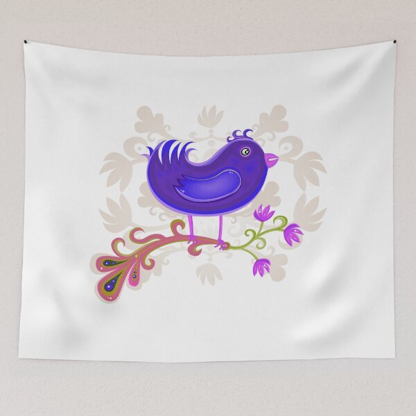 Item preview, Violet Bird designed and sold by birdsbirds.