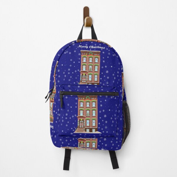 Item preview, Merry Christmas Brownstone House designed and sold by Deborah Camp.
