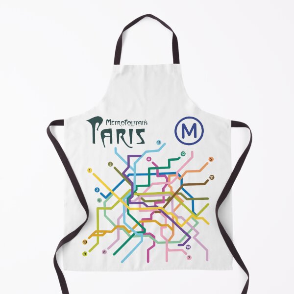 Item preview, Paris Metropolitain diagram designed and sold by shbubble1.
