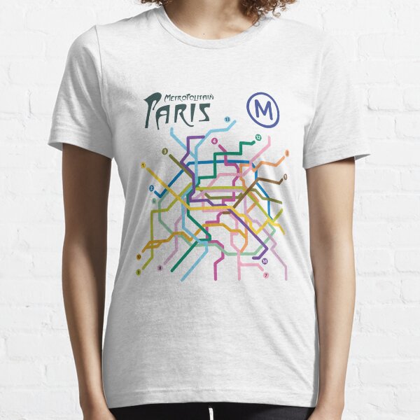 Aperçu de l'œuvre Schéma du métro parisien créée et vendue par shbubble1.