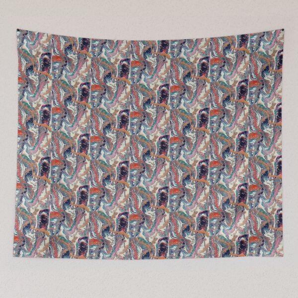 Item preview, Colorful cellular pouring  designed and sold by baksuart.