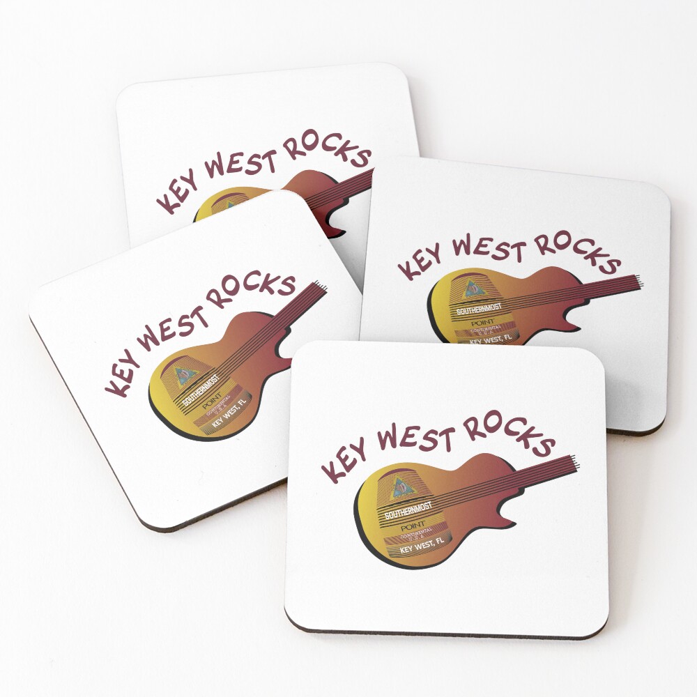 Item preview, Coasters (Set of 4) designed and sold by SouthbyKeyWest.