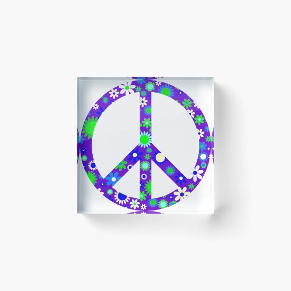 Item preview, Peace Out Flowers designed and sold by ArtbySBS.