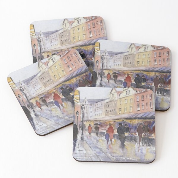 Item preview, Market Day in  Prague designed and sold by Truewatercolour by Angela.
