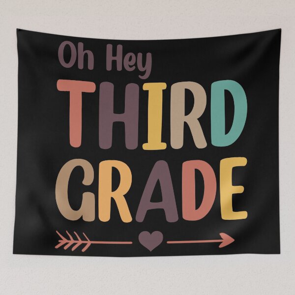 Item preview, Oh Hey Third Grade Shirt Fun Student Teacher Back To School  designed and sold by Rami Khalifah.