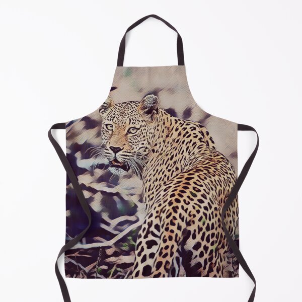 Artikelvorschau, Abstrakter gemalter Leopard entworfen und verkauft von HappyLifeCreate.