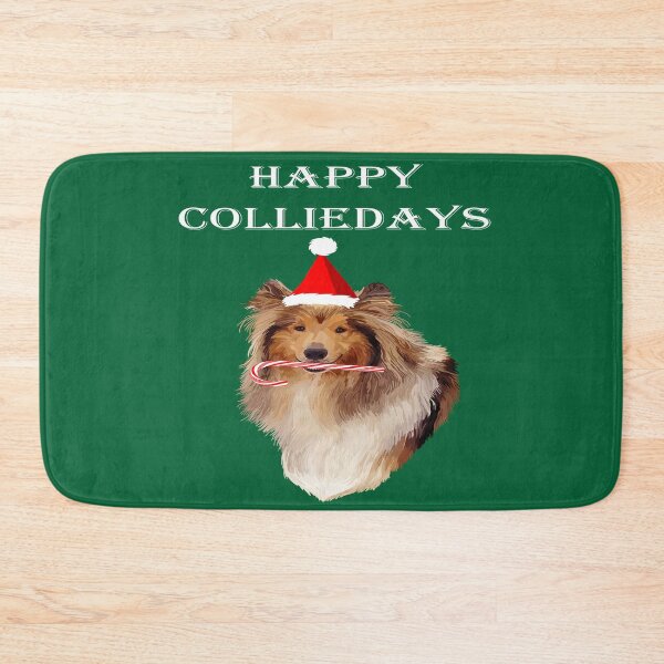 Item preview, Happy Colliedays Christmas Collie  designed and sold by Deborah Camp.