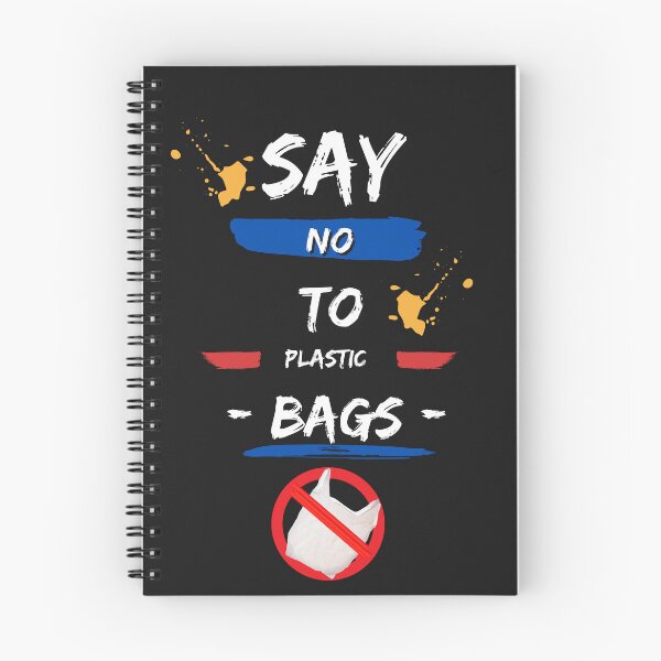 Item preview, say no to plastic bags and Save the world designed and sold by HDpod.