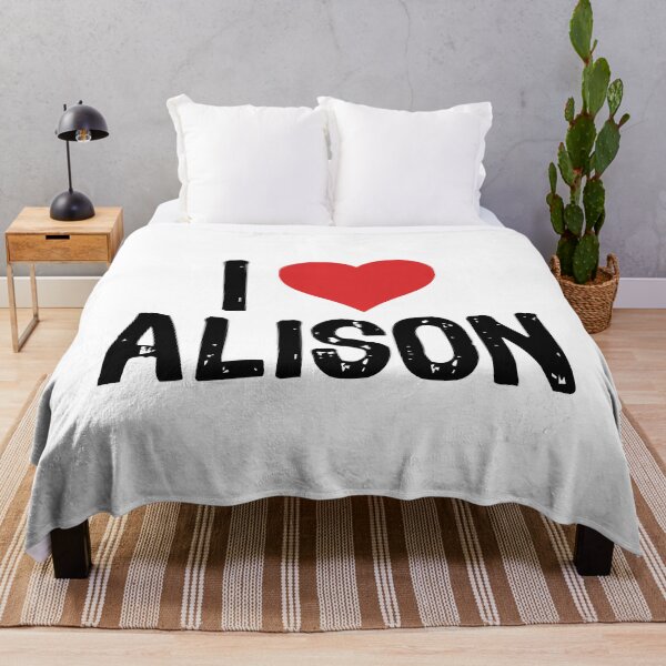 Item preview, I Love Alison designed and sold by The "I Love Everything" Shop.