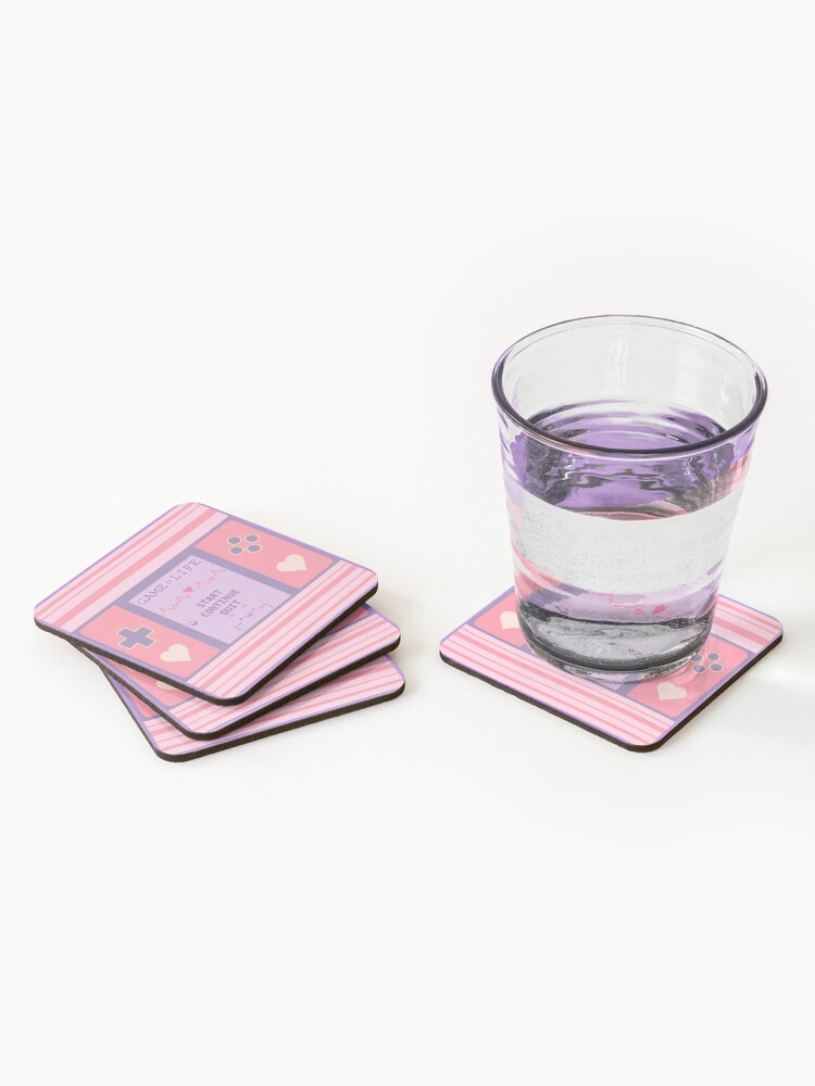 Thumbnail 2 of 5, Coasters (Set of 4), Kawaii Game Console designed and sold by inspiremari.