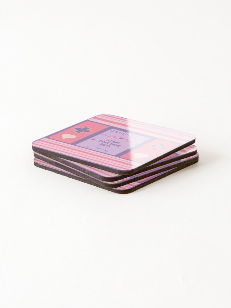 Thumbnail 4 of 5, Coasters (Set of 4), Kawaii Game Console designed and sold by inspiremari.