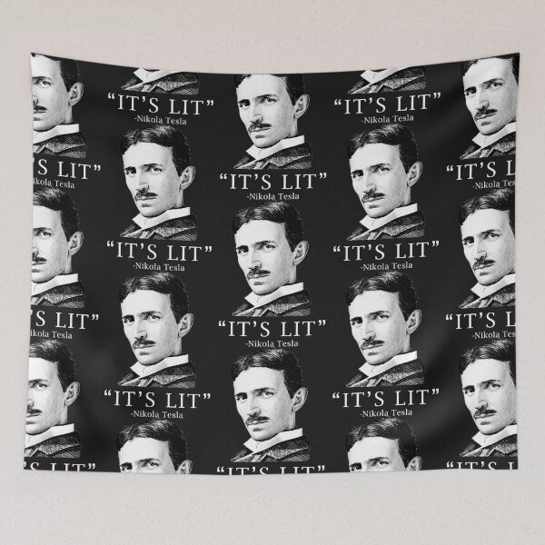 Item preview, nicola tesla designed and sold by TindallMacari.