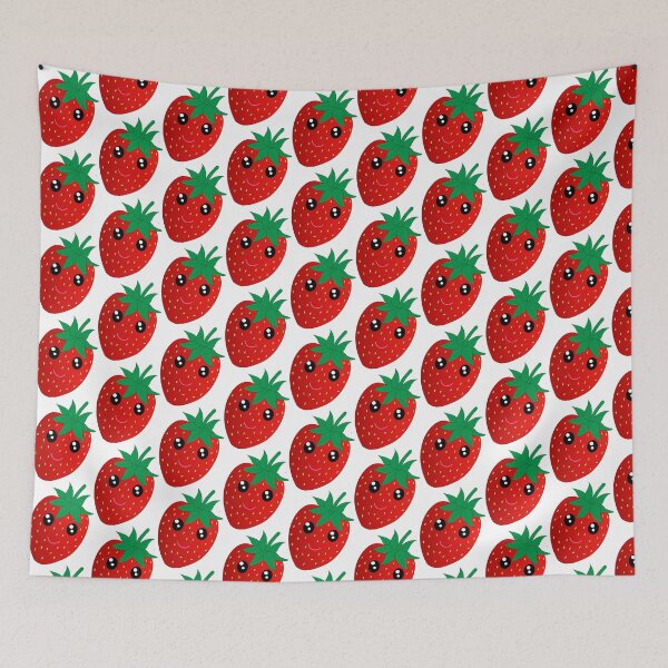 Item preview, fresh red ripe mellow berry on white background. designed and sold by Ingahaliullina.