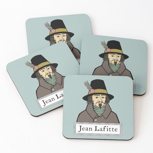 Item preview, Jean Lafitte (Pirate) designed and sold by PatchPimpernel.
