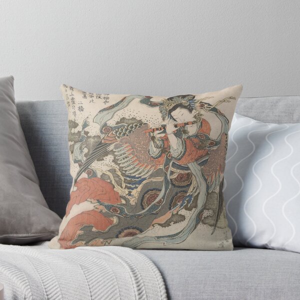 Item preview, Buddhist Japanese Mystical Bird Playing Flute designed and sold by Yumede.