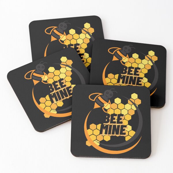 Item preview, Bee Mine Honey Funny Quotes designed and sold by kubix81.