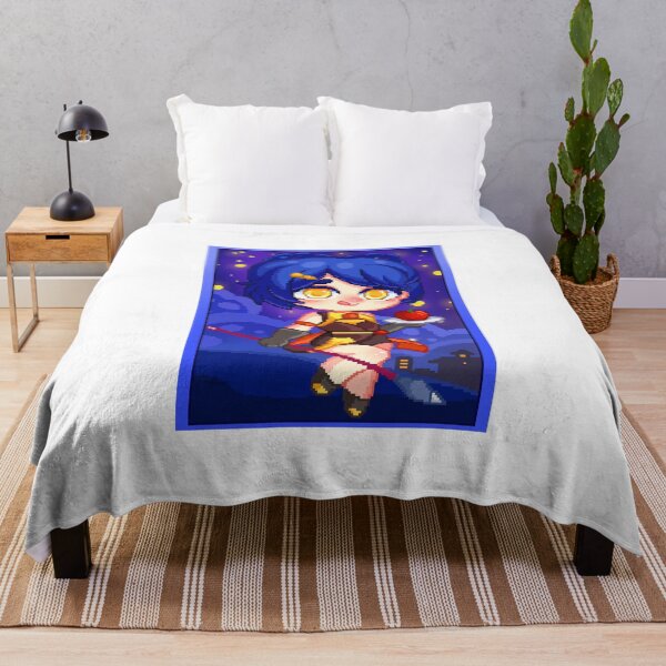 Item preview, Chibi pixel art Xiangling  genshin designed and sold by Toyger-Lilly.