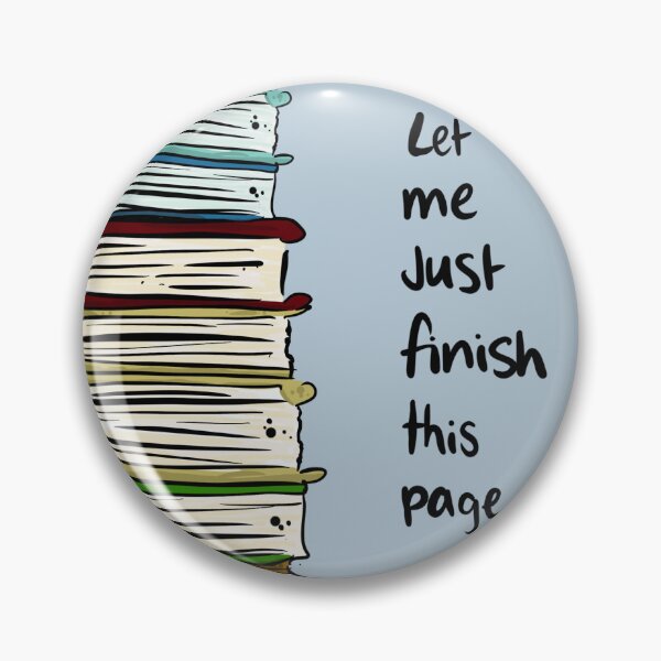 Item preview, ‘Let Me Just Finish This Page’ stack of books designed and sold by Moshruum.