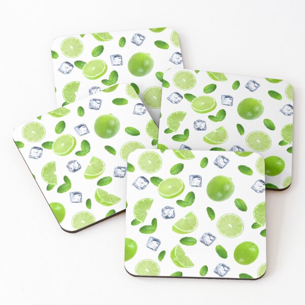 Item preview, Mojito patrón de verano fresco designed and sold by katiamelnik.