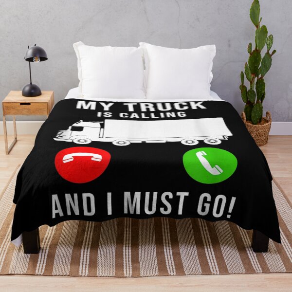 Item preview, My Truck Is Calling - Funny Trucking Trucker Truck Driver designed and sold by loat904.