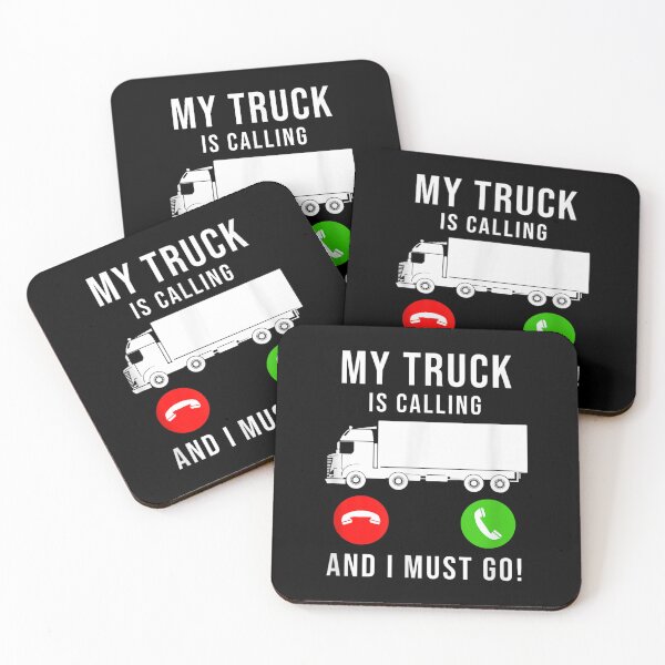 Item preview, My Truck Is Calling - Funny Trucking Trucker Truck Driver designed and sold by loat904.
